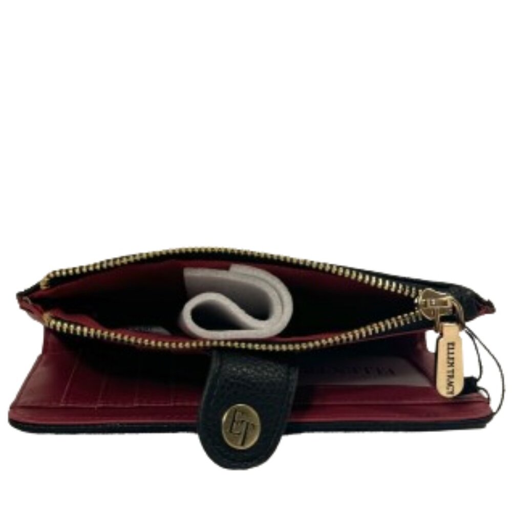 NWT Ellen Tracy Wallet Black/Red - Picture 5 of 6